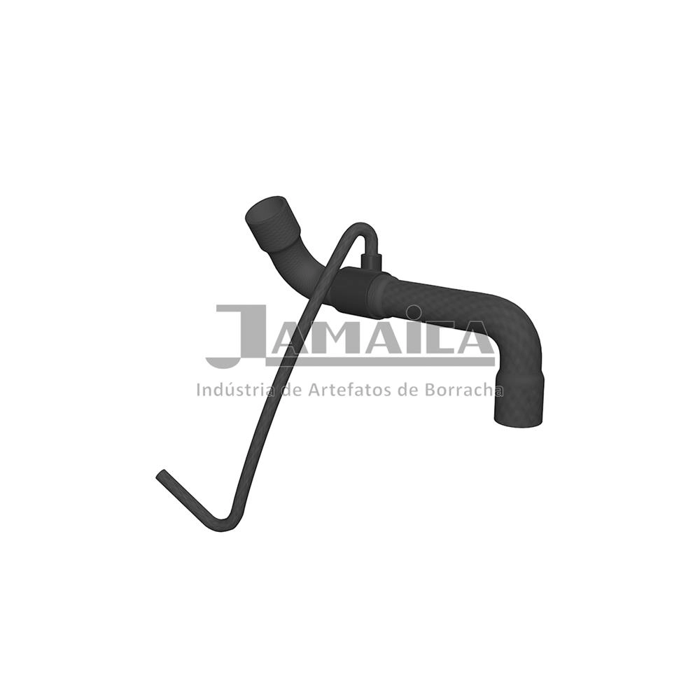 MANGUEIRA RAMIFICADA SUPERIOR DO RADIADOR FORD F-1000 1996/ HSD MAXION