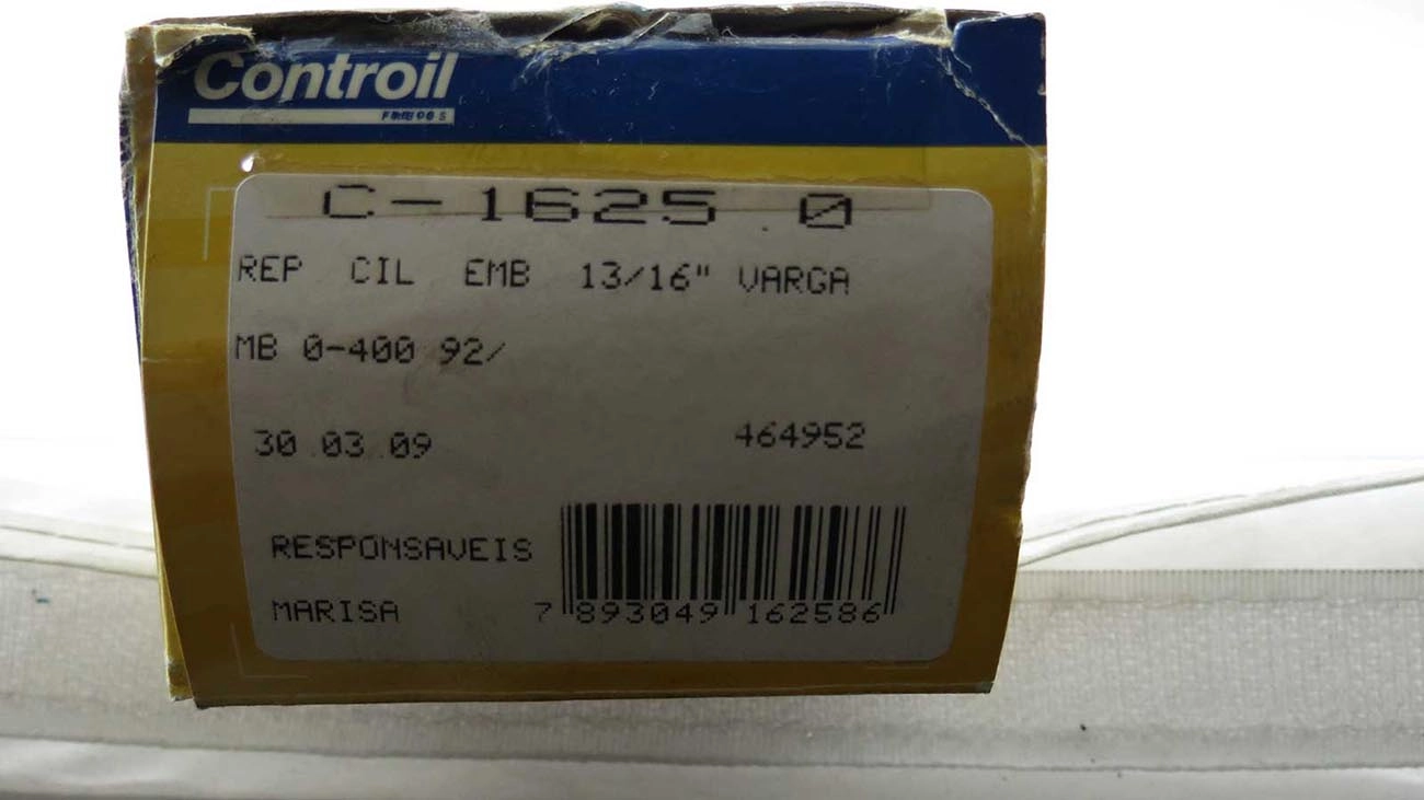 REPARO CILINDRO MESTRE EMBREAGEM MB 400 92/ - 13/16 - 20,63MM
