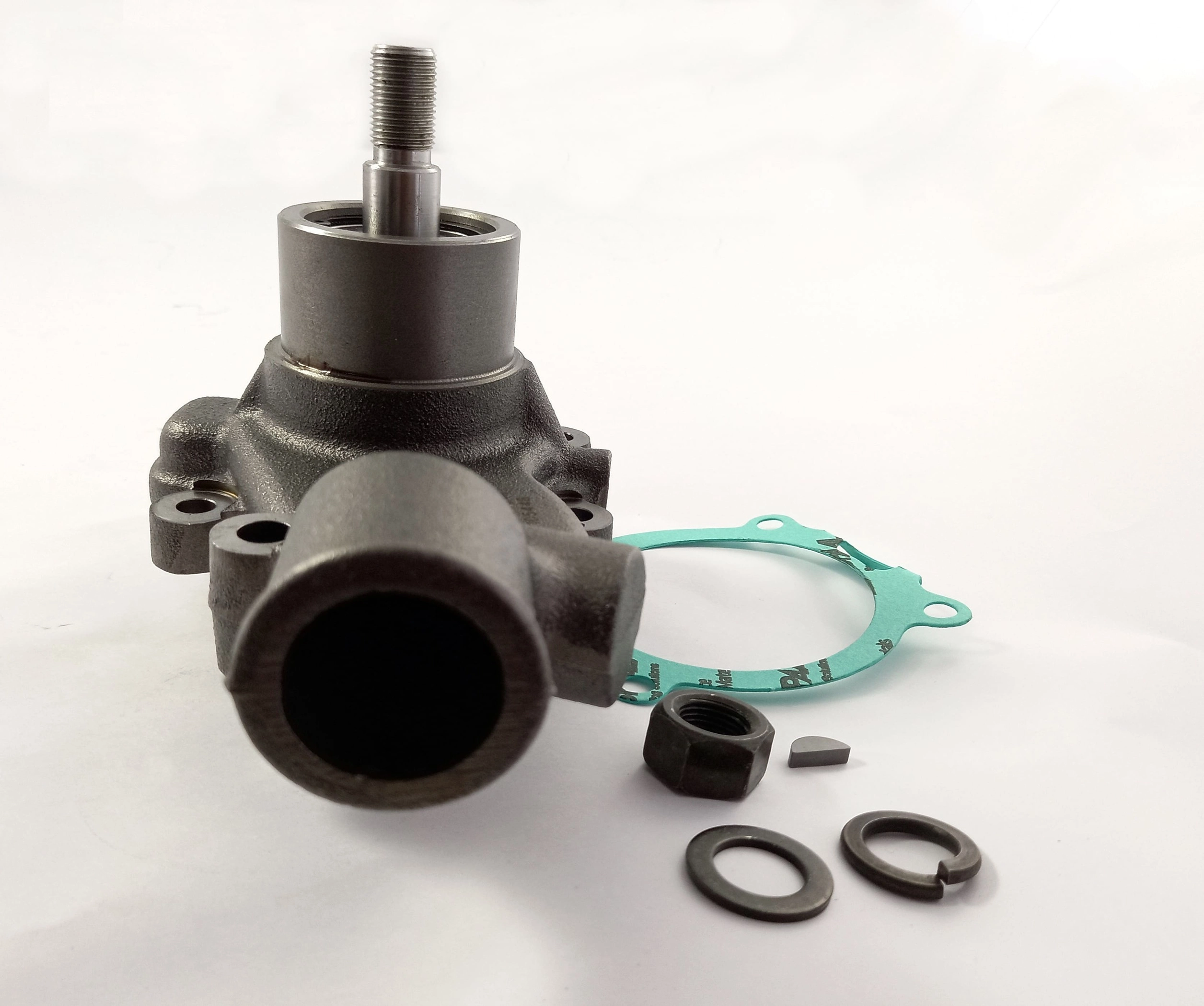 BOMBA AGUA MF 265/270/275/285/290 - CASE 580H - VW 6.80 - HYSTER - PERKINS 4.236/4.248 - S/POLIA