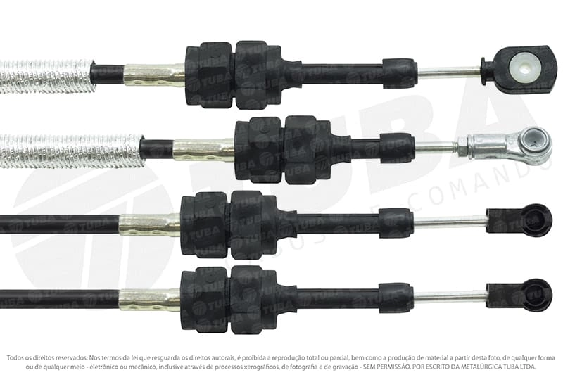 CABO ENGATE/SELEÇÃO COMANDO DAS MARCHAS/CÂMBIO FORD FOCUS 00/09 - CÂMBIO IB5 - 1796MM