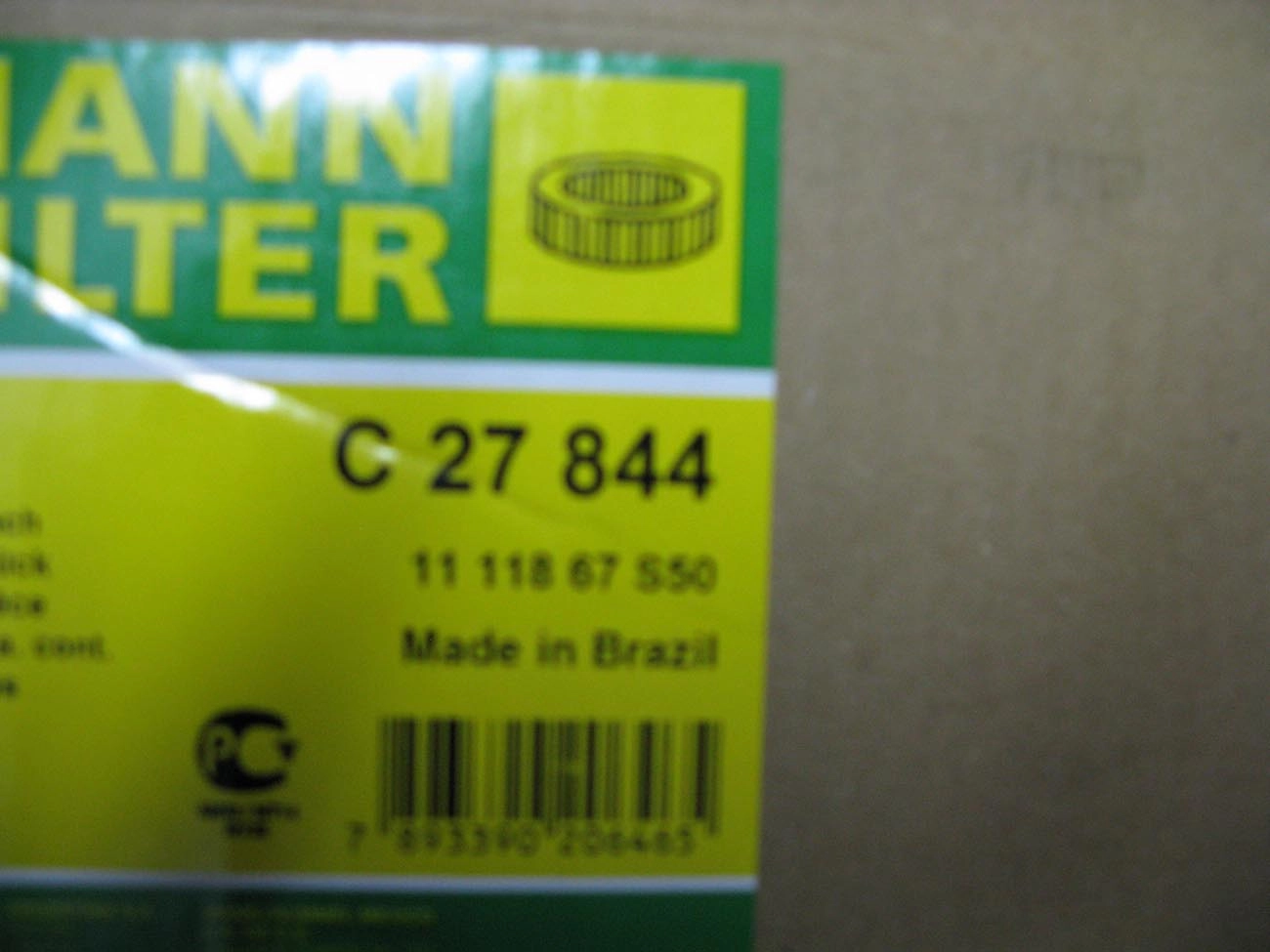 FILTRO AR SILICONE MB 1620 /2006 1728/2423/2428 OM-906LA