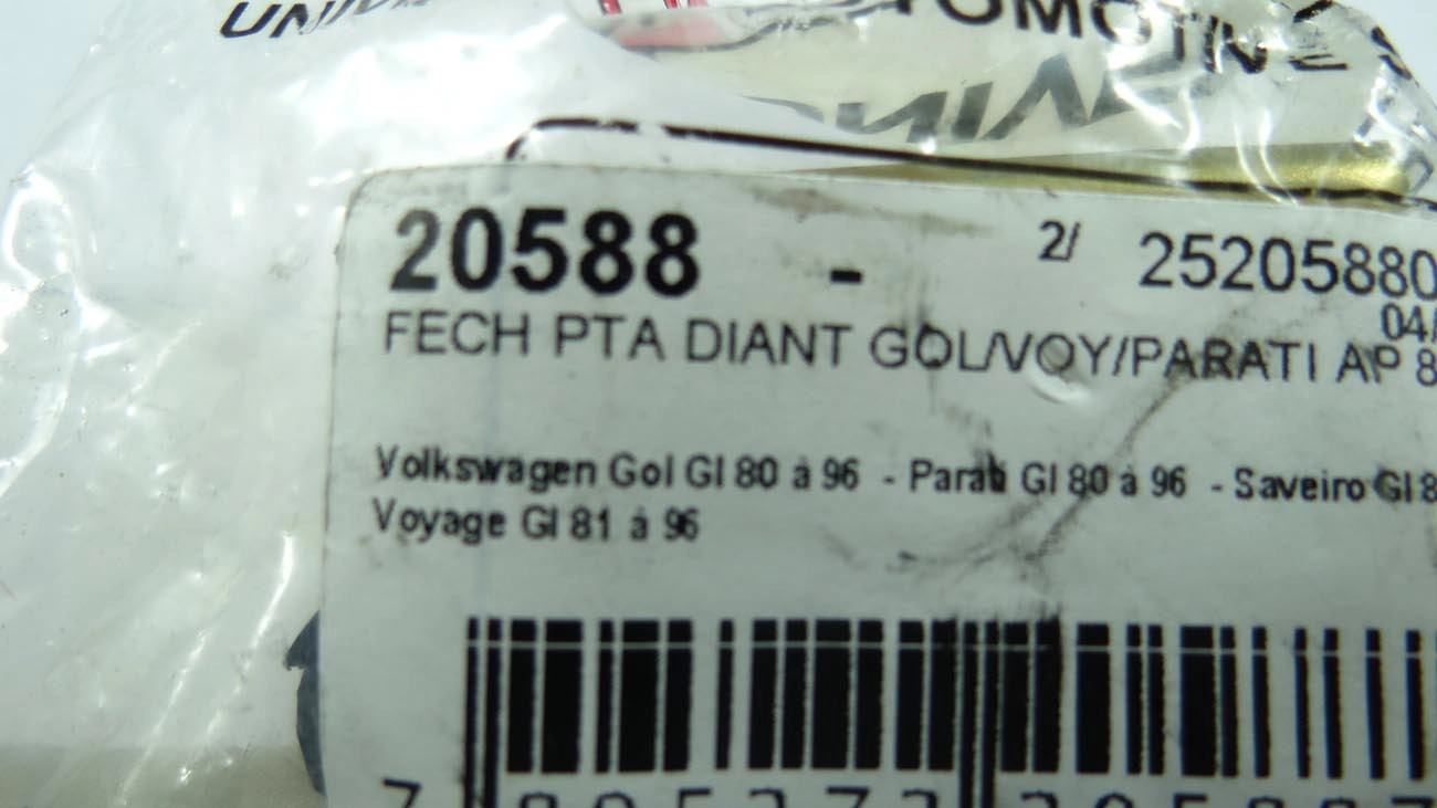 FECHADURA PORTA VW GOL/VOYAGE/PARATI/SAVEIRO 86/ TODOS GER. I - DIREITA