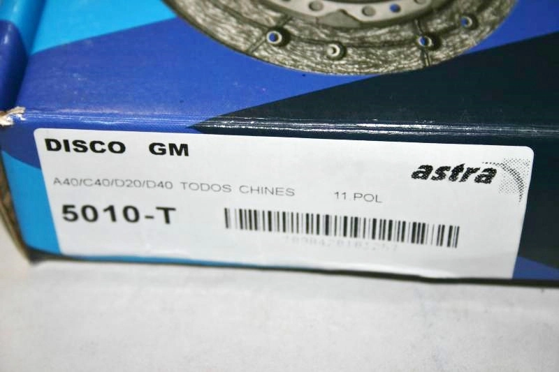 DISCO EMBREAGEM GM D-10/20 ASPIRADO - A/C-20/BONANZA - 280MM