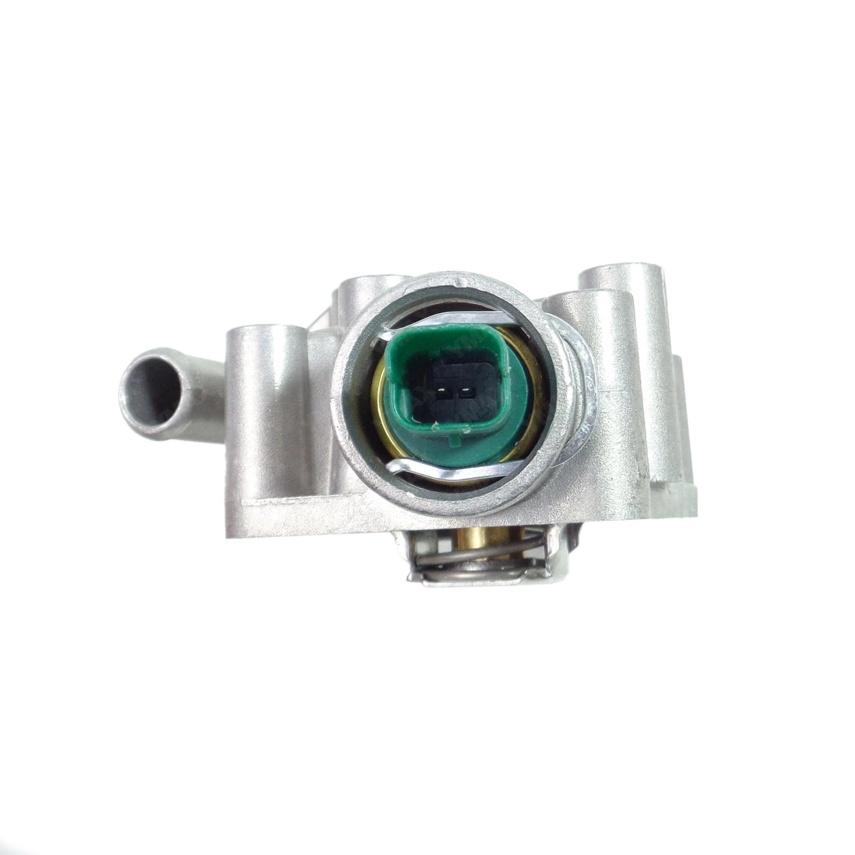 VALVULA TERMOSTATICA ALUMINIO COM SENSOR CITROEN C3/C4 1.6 16V - PEUGEOT 206/207/307 1.6 16V