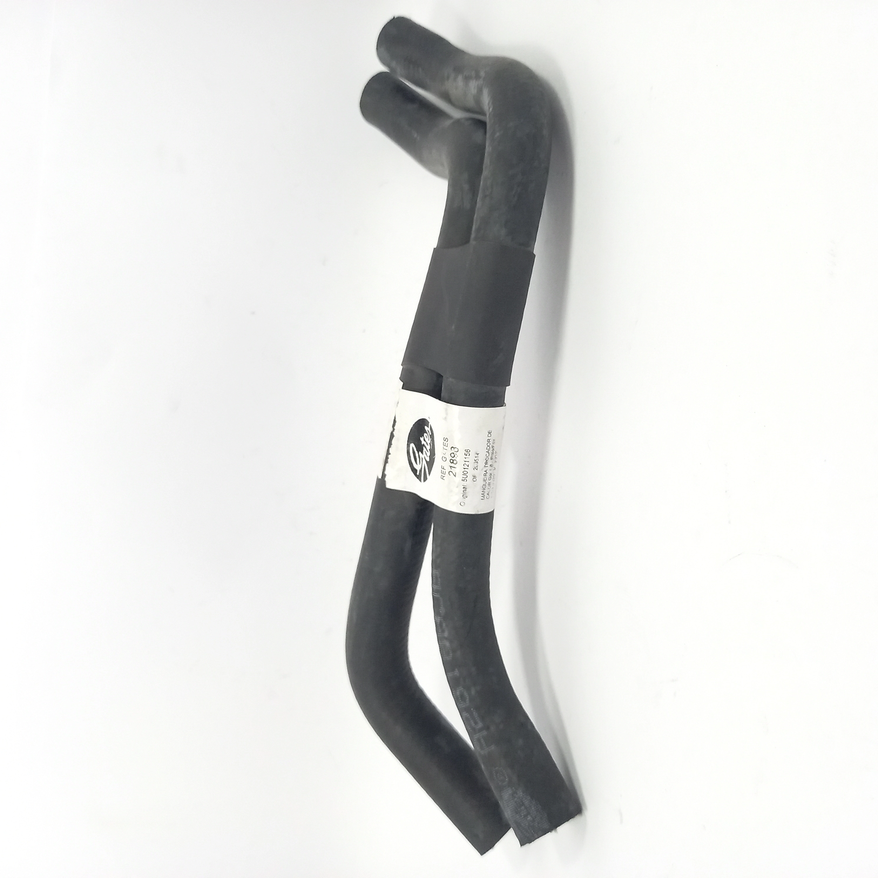 MANGUEIRA ARREFECIMENTO INFERIOR- TROCADOR CALOR DUPLA AR QUENTE VW FOX/CROSSFOX/SPACEFOX 03/12 KIT 2 MANGUEIRAS