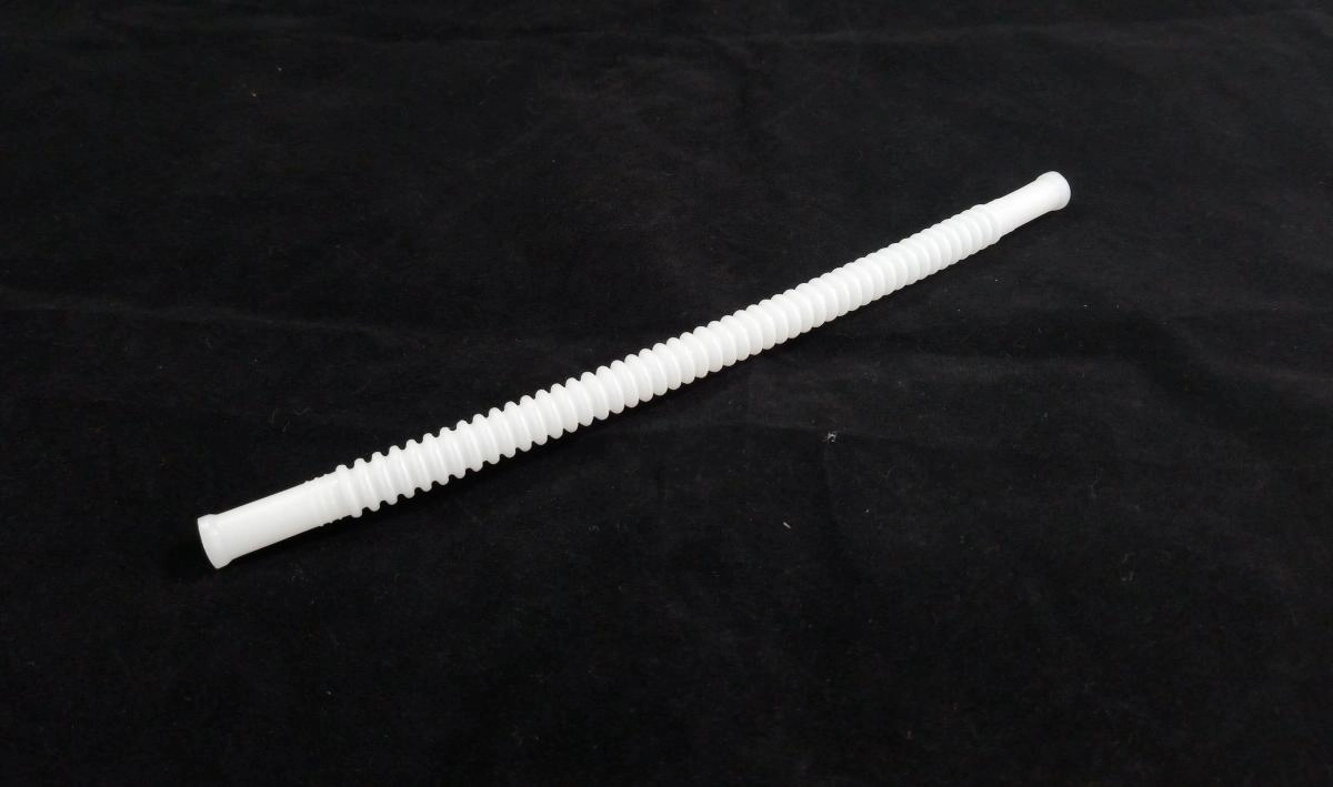TUBO CORRUGADO BOMBA DE COMBUSTÍVEL - 250MM - BOCAL 7,5X7,5MM