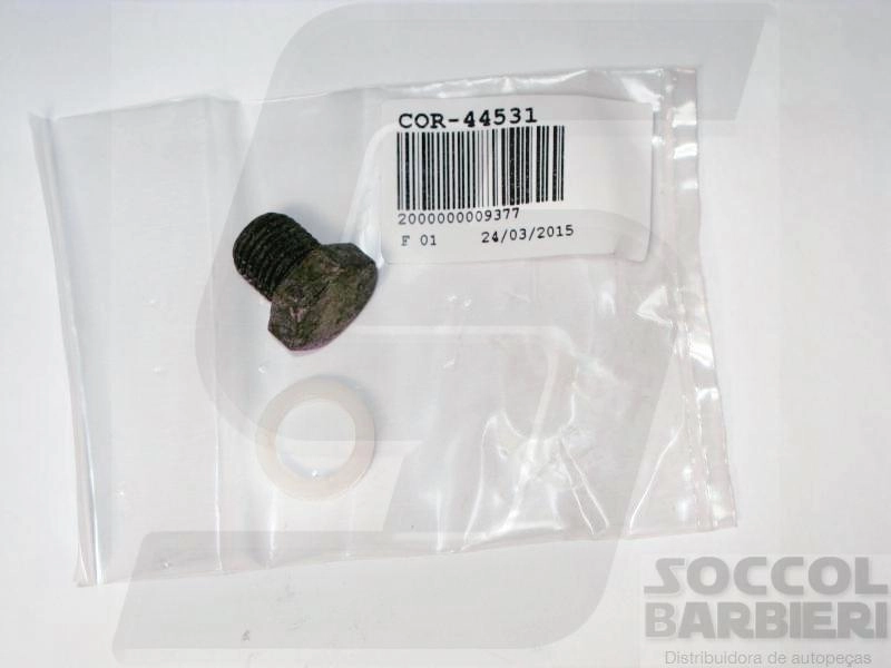 BUJÃO CÁRTER ÓLEO MOTOR BUJAO CARTER OLEO GM CHEVETTE/CELTACORSA/MONZA/S-10 COM ANEL VEDACAO