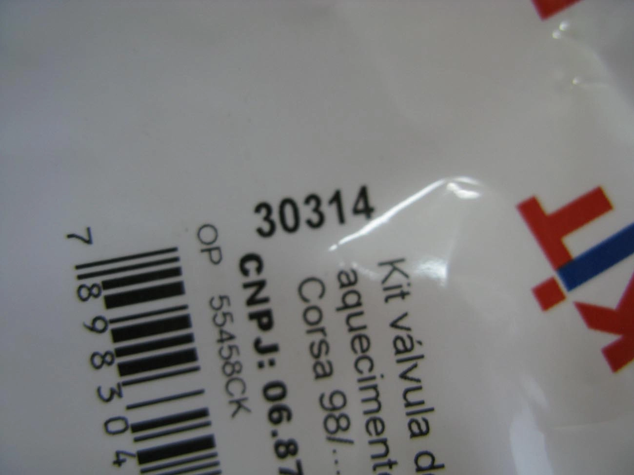 KIT VÁLVULA AQUECIMENTO VALVULA AR QUENTE GM CORSA 98/ VECTRA 97/