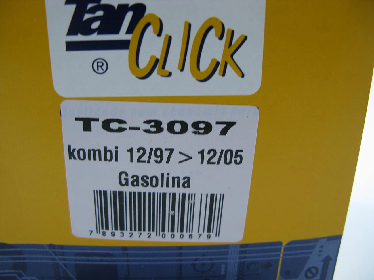 TAMPA PARA TANQUE DE COMBUSTÍVEL VW KOMBI 1997/2005 - C/CHAVES - VALVULADA