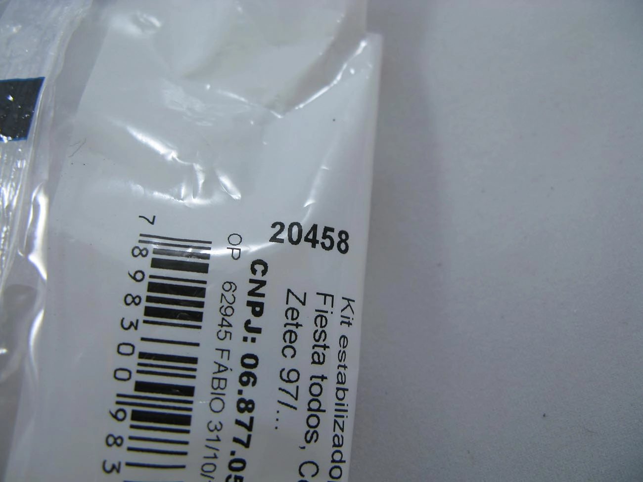 KIT BUCHA BARRA ESTABILIZADORA SUSPENSÃO DIANTEIRA FURO 15MM COM ABRAÇADEIRA ESTABILIZADOR DIANTEIRO FORD COURIER 98/13 ESCORT ZETEC 97/ FIESTA 96/01