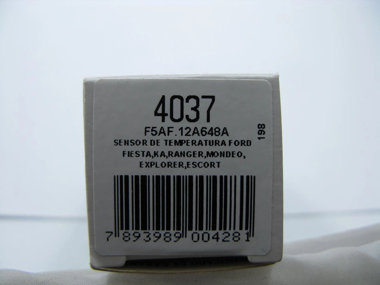 PLUG ELETRÔNICO/SENSOR TEMPERATURA ÁGUA COR CINZA FORD FIESTA/KA/COURIER 96/99 ESCORT 1.8 97/ RANGER/EXPLORER 95/