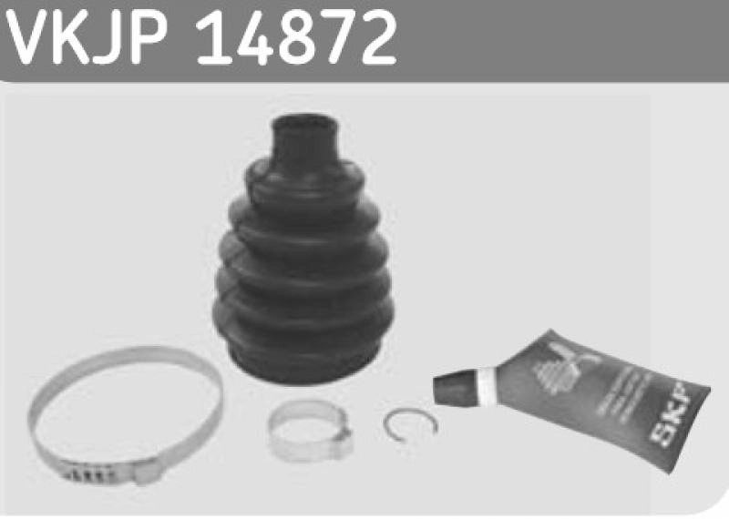 KIT REPARO COIFA HOMOCINÉTICA LADO RODA FORD FIESTA 99/06 KA 00/14 ZETEC RENAULT CLIO 23X75X113MM