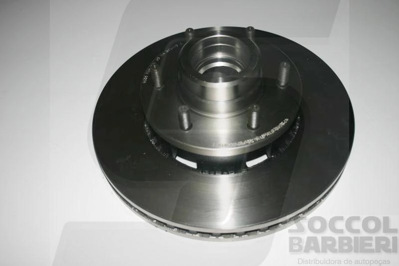 DISCO FREIO DIANTEIRO COM CUBO VENTILADO 312.80MM GM SILVERADO 96/01 GRAND BLAZER 98/99 BONANZA 89/95 312.8MM