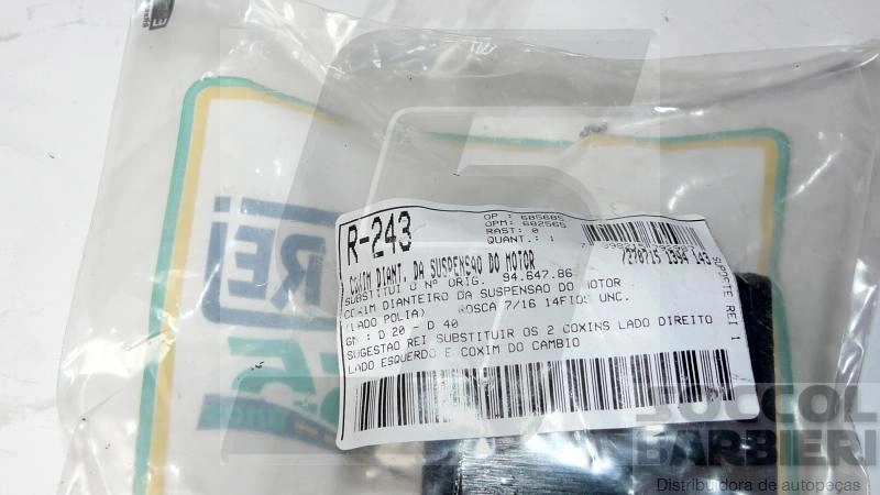 COXIM DIANTEIRO SUSPENSÃO MOTOR GM A/C/D-10/20 85/92 D-40/SILVERADO