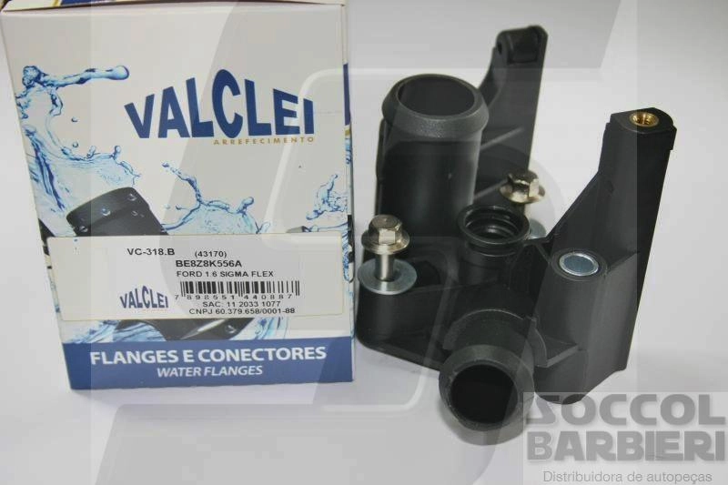 FLANGE TRASEIRO CABECOTE SEM SENSOR FORD NEW FIESTA/ECOSPORT 1.6 10/ - NOVO FOCUS 1.6 10/ - SIGMA