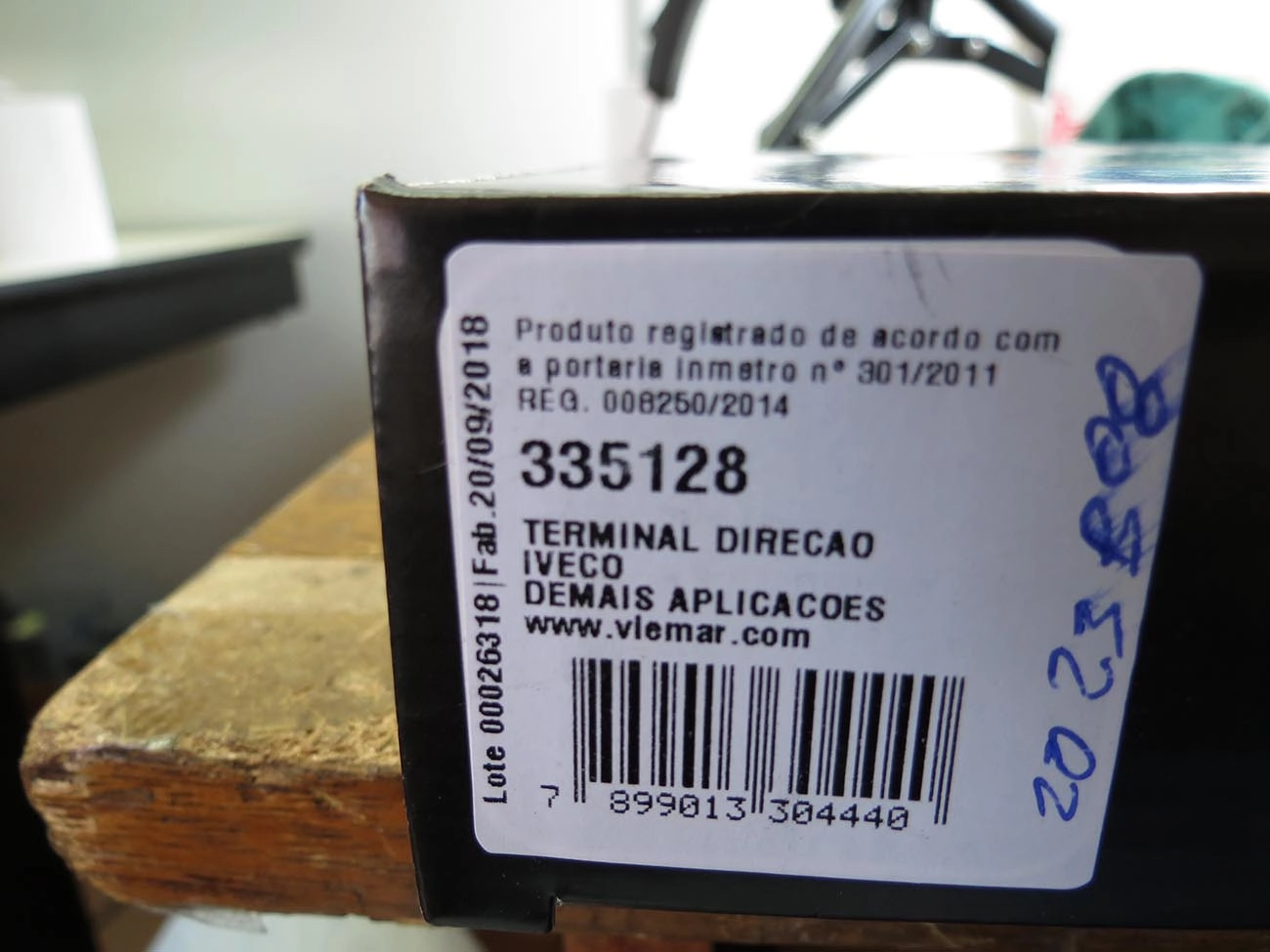 TERMINAL DIREÇÃO DIREITO/ESQUERDO IVECO DAILY 35.10 97/99 - ROSCA M16X1,5 - INÍCIO PINO 16X1MM