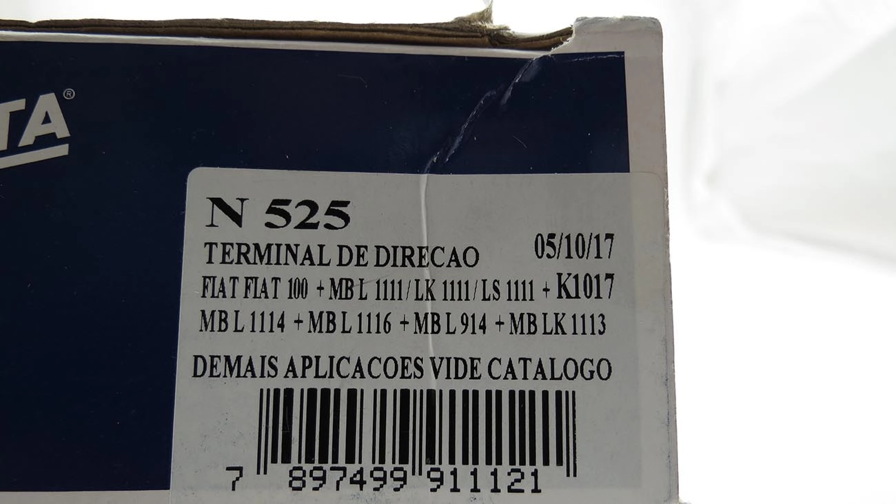 TERMINAL DIREÇÃO ESQUERDO M28X1,5 MB 321/914/1111/1113/1117/1313/1513/1521/2013/2014/2213/2217/2219