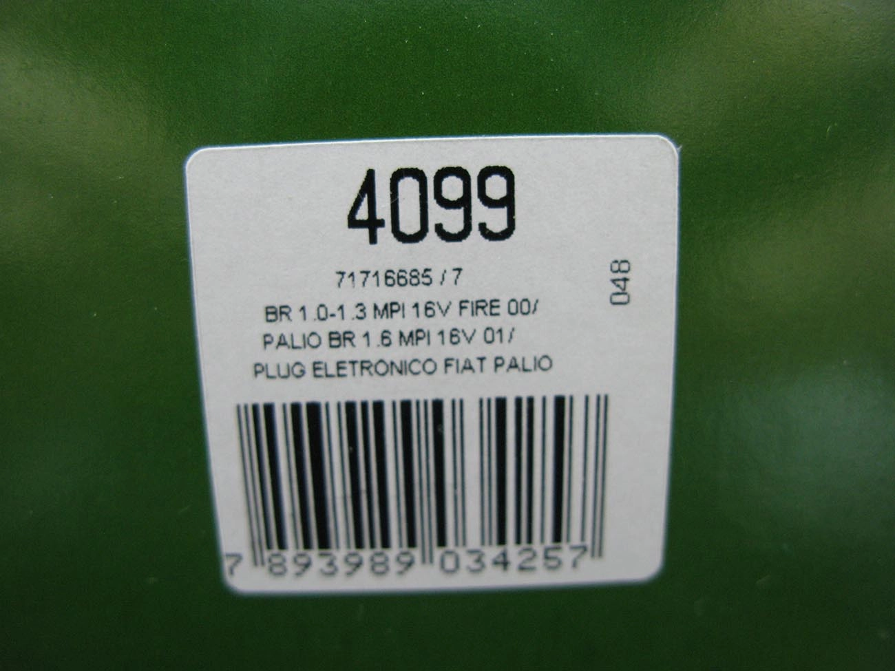 PLUG ELETRÔNICO/SENSOR TEMPERATURA ÁGUA MOTOR FIRE 8V VERDE COM FLANGE FIAT DOBLO/FIORINO/IDEA/PALIO/PUNTO/SIENA/STRADA/UNO