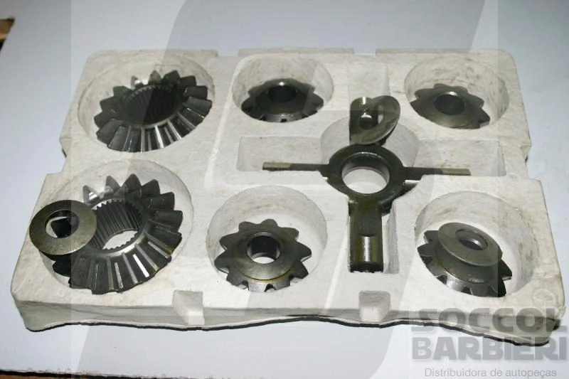 KIT REPARO DIFERENCIAL/CAIXA SATÉLITE EIXO HL2 SIMPLES SATELITE/DIFERENCIAL MB 608/708/709/809/812/912