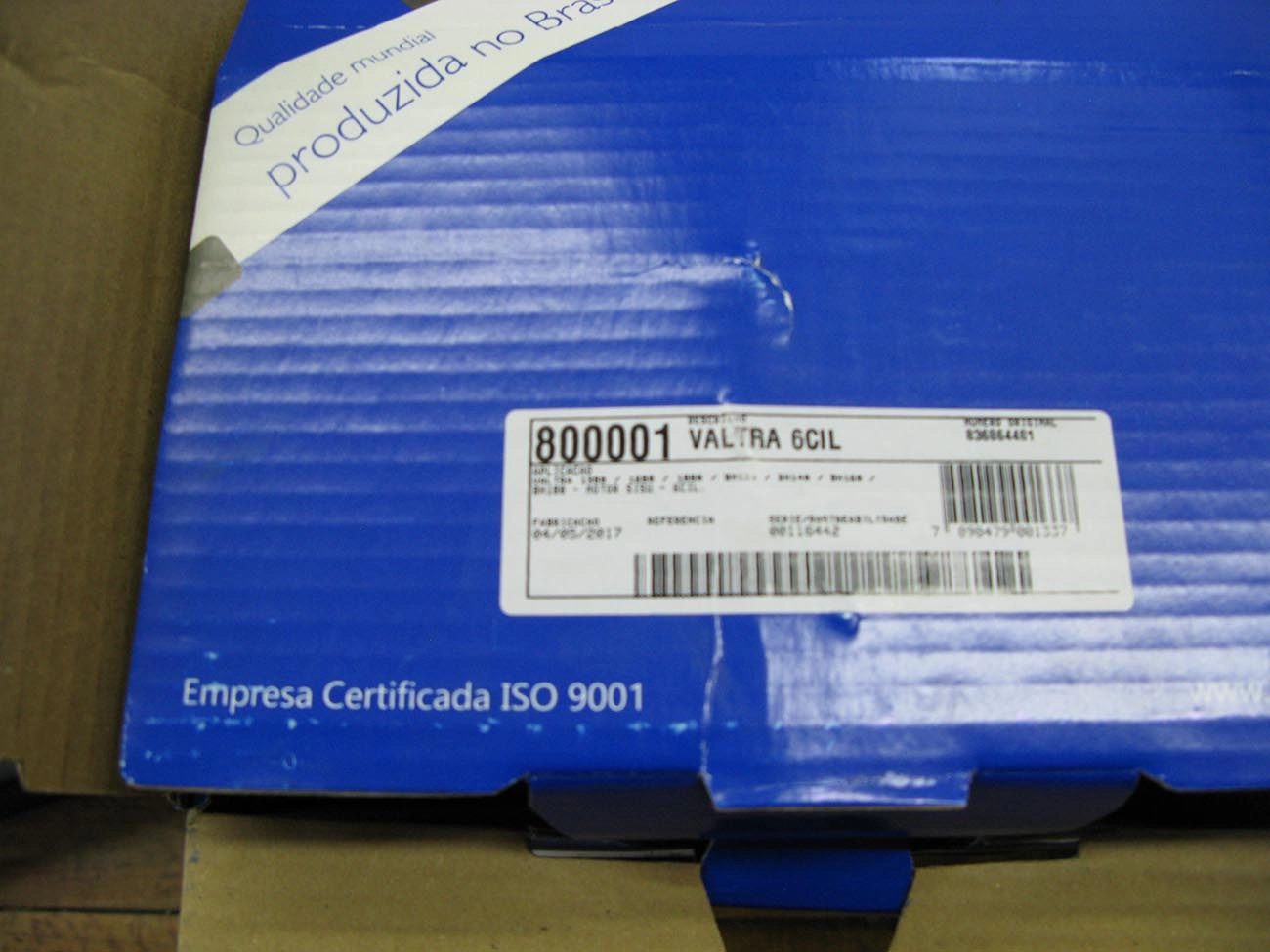BOMBA AGUA - VALTRA/VALMET BH140/145/160/165/185I/205 - TRATOR 1380/1680/1880/BM120