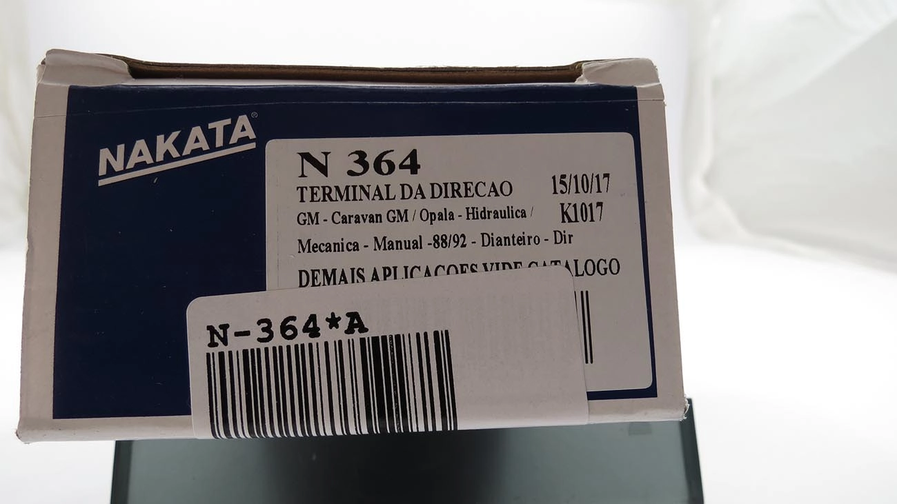 TERMINAL DIREÇÃO ROSCA DIREITA M14X1,5 GM OPALA/CARAVAN 88/92 INÍCIO CONE 13,8MM