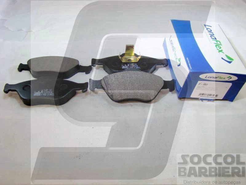 PASTILHA FREIO RODA DIANTEIRA FORD NOVO FIESTA 1.0/1.6 SUPER CHARGER C/ABS ECOSPORT TODOS