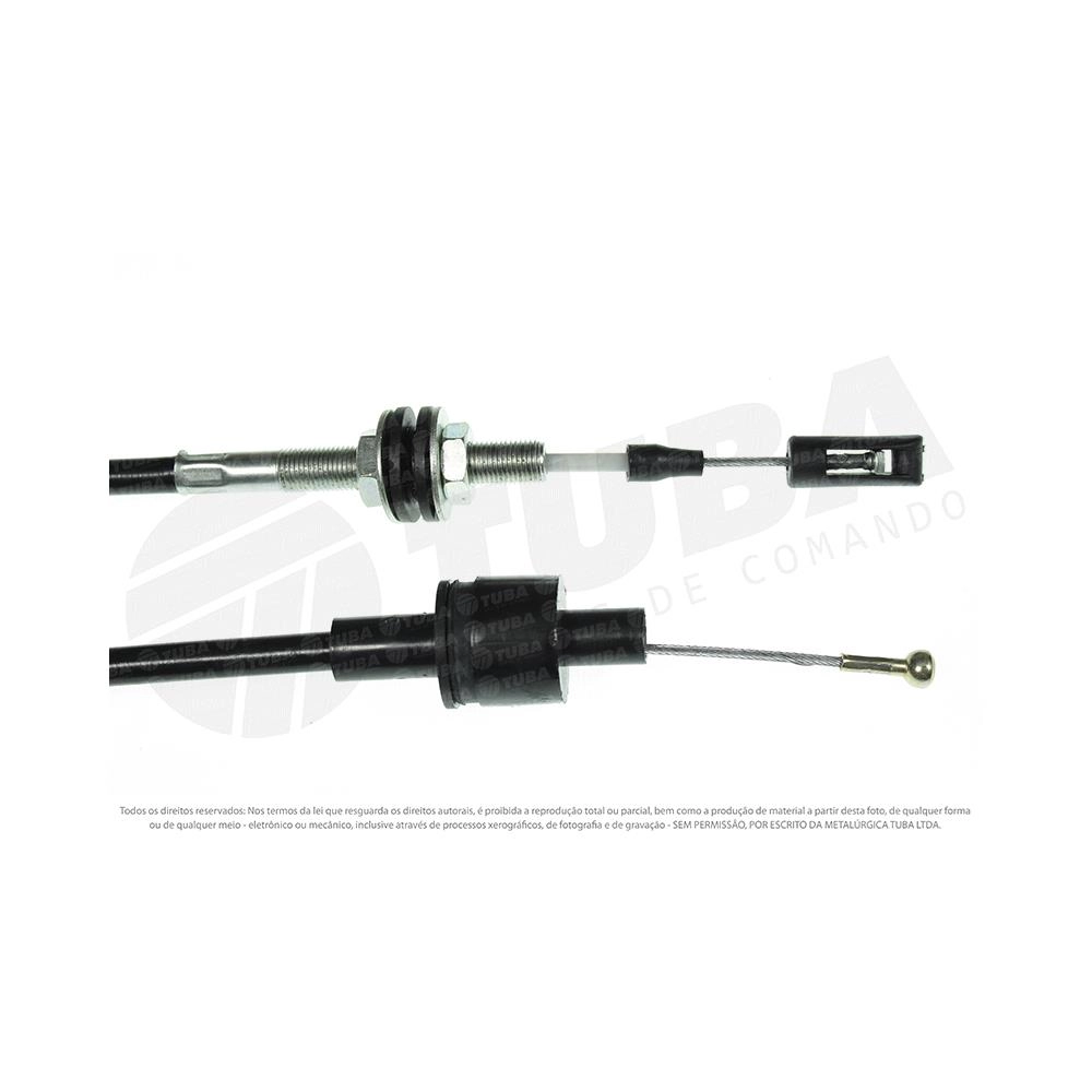 CABO EMBREAGEM FORD DEL REY/SCALA/PAMPA - C/MOTOR AP 1.6 E 1.8 89/ 1053MM