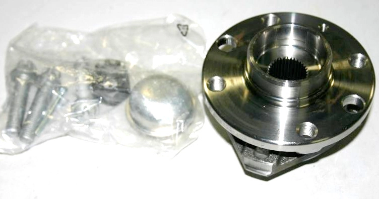 KIT CUBO RODA DIANTEIRA COM ROLAMENTO SEM ABS GM ASTRA/ZAFIRA 1.8/2.0 8V 99/ - 4 FUROS 33 ESTRIAS