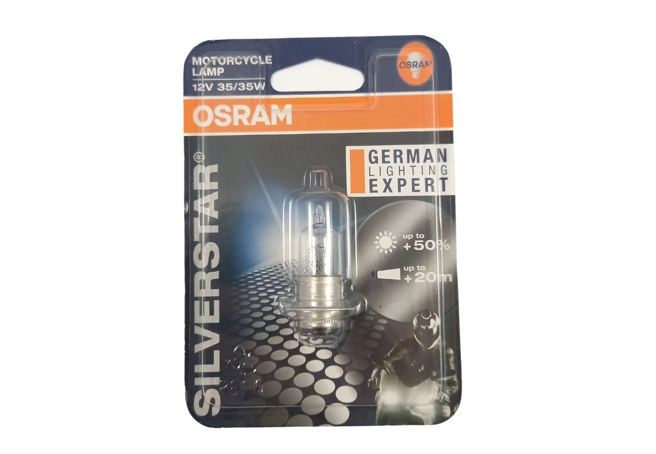 LAMPADA FAROL P/MOTOCICLETAS M5 P15D-25-1 - 35/35 WATTS ATE 50% + LUZ