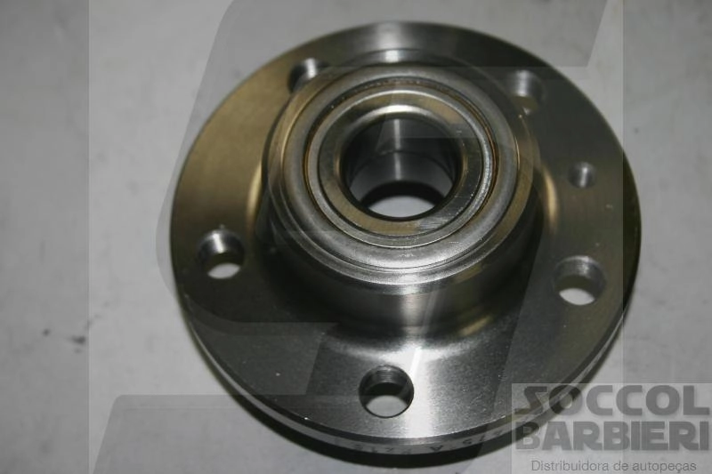 CUBO TRASEIRO COM ROLAMENTO COM ABS VW CROSS FOX/SPACEFOX/FOX 03/20 - POLO 01/20 - 5 FUROS