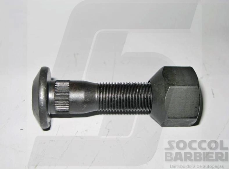 PARAFUSO RODA AGRALE 1600/1800 - 9/16X2.3/4 - CONJUNTO TRASEIRO