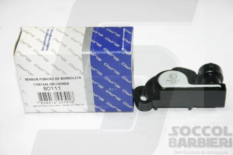 SENSOR POSIÇÃO BORBOLETA TPS GM CORSA/MONZA/KADETT S-10/BLAZER EFI ASIA TOWNER 1.0 99/
