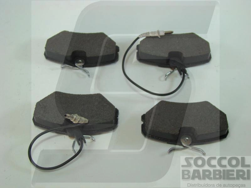 PASTILHA FREIO RODA DIANTEIRA COM ALARME PEUGEOT 405 1992/1997I