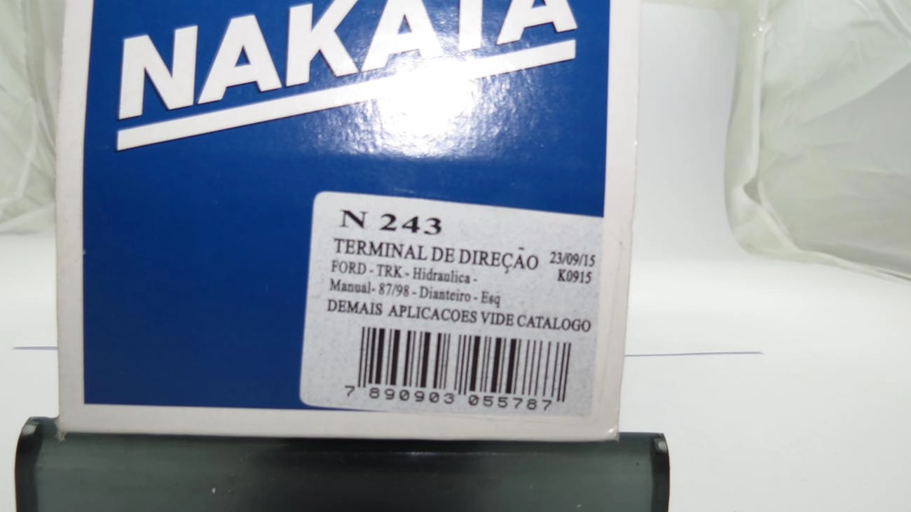 TERMINAL DIREÇÃO DIREITO CURTO 7/8X18UNS FORD F-100/1000 71/91 22,23MM