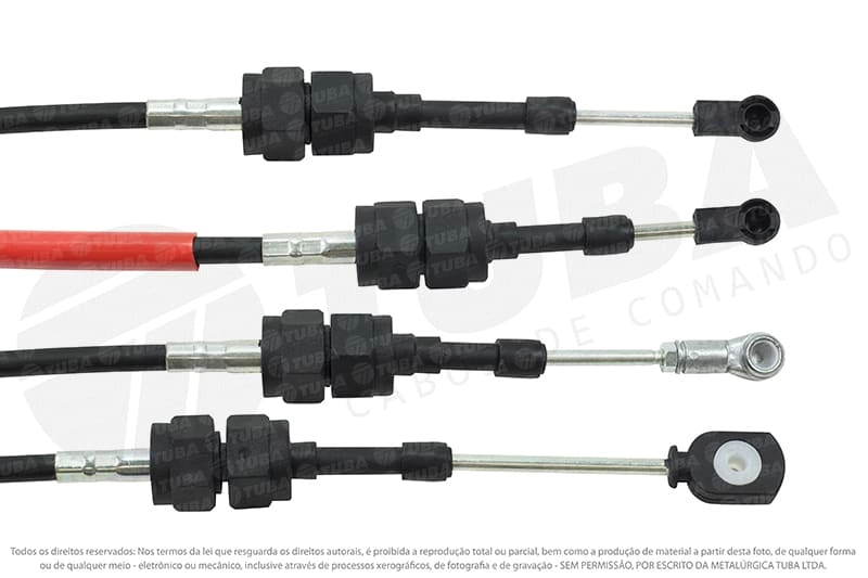 CABO COMANDO CÂMBIO ENGATE/SELEÇÃO FORD ECOSPORT 1.0/1.6 04/10 - FIESTA SEDAN/HATCH 02/10