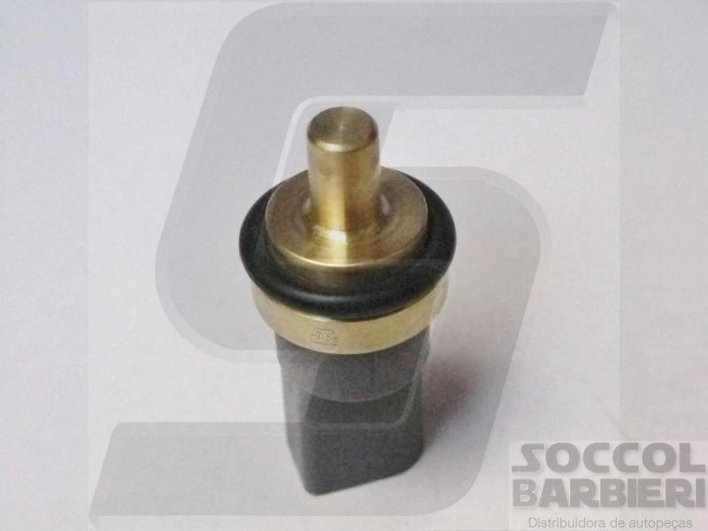 SENSOR TEMPERATURA/PLUG ELETRÔNICO ÁGUA INJEÇÃO ELETRÔNICA COR CINZA ESCURO ENCAIXE ELETRONICO VW NOVO GOL 08/ FOX 10/ POLO 02/ GOLF 1.6 97/ PASSAT 05/
