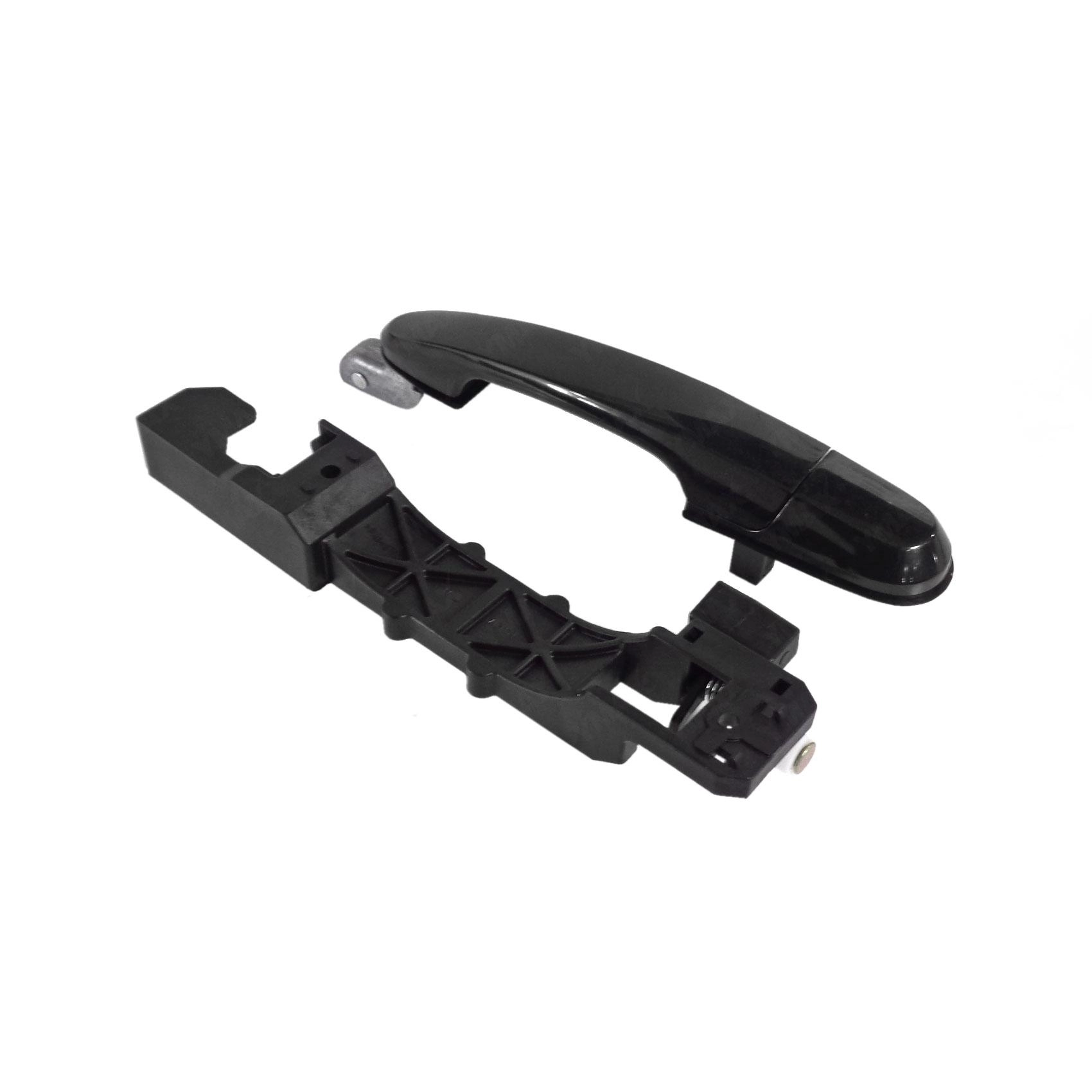 MAÇANETA EXTERNA PORTA TRASEIRA ESQUERDA HYUNDAI TUCSON 2.0/2.7 2006/2019 - COM BASE