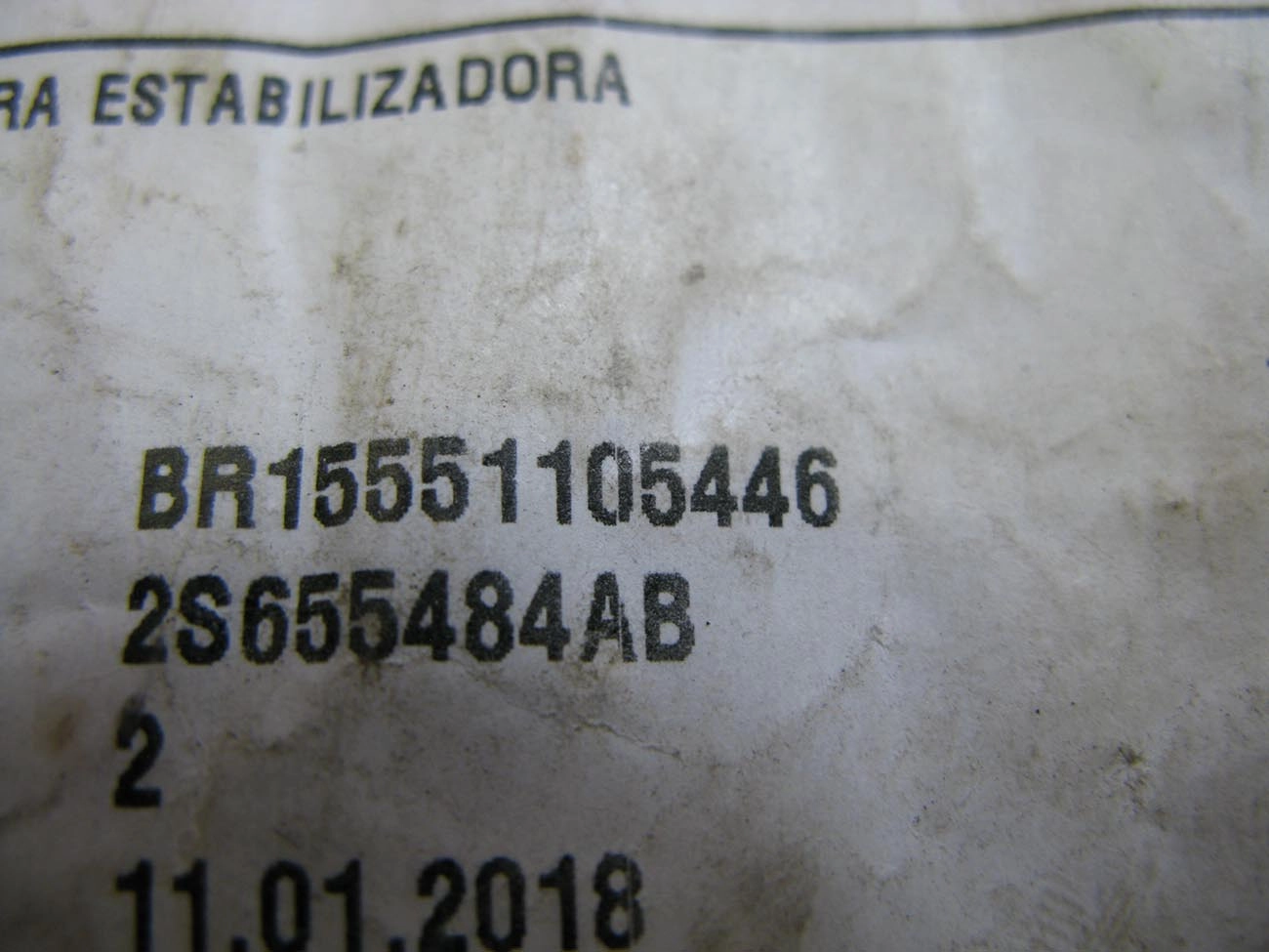 BUCHA DO ESTABILIZADOR DIANTEIRO FORD NOVO FIESTA 02/14 - FURO 12MM