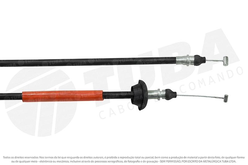 CABO DE FREIO  DIANTEIRO TOYOTA HILUX 4X4 2.8 1998/2004  - 1180MM