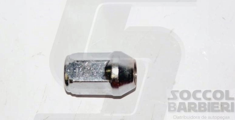 PORCA RODA CROMADA DIANTEIRA OU TRASEIRA GM D-20 TODOS 12X15 CHAVE 19