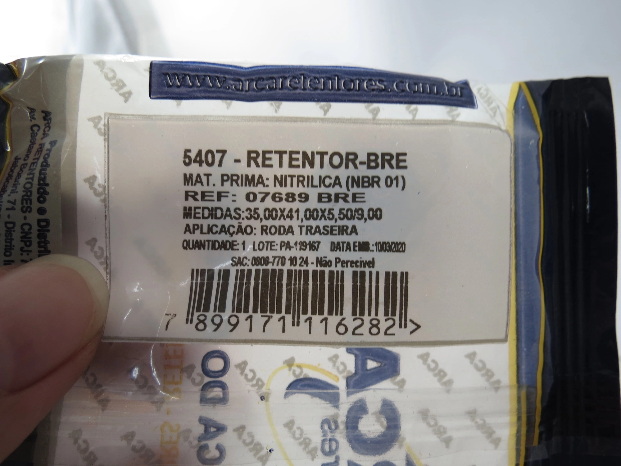 RETENTOR RODA TRASEIRA TOYOTA BANDEIRANTE 83/