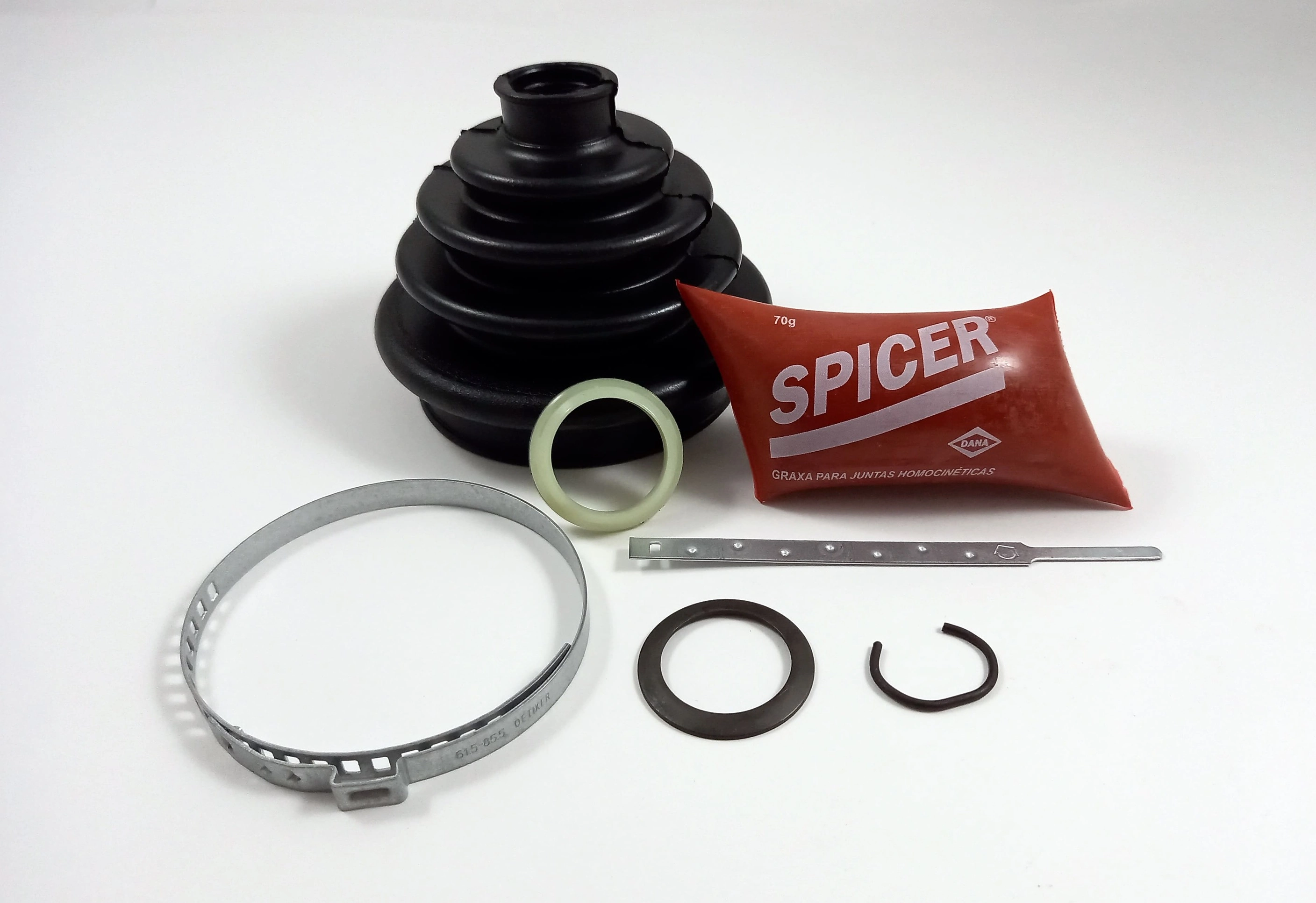KIT REPARO COIFA HOMOCINÉTICA LADO RODA VW GOL/PARATI/SAVEIRO 1.6/1.8/2.0 94/ EXCETO G5/G6/G7 20X76X84MM