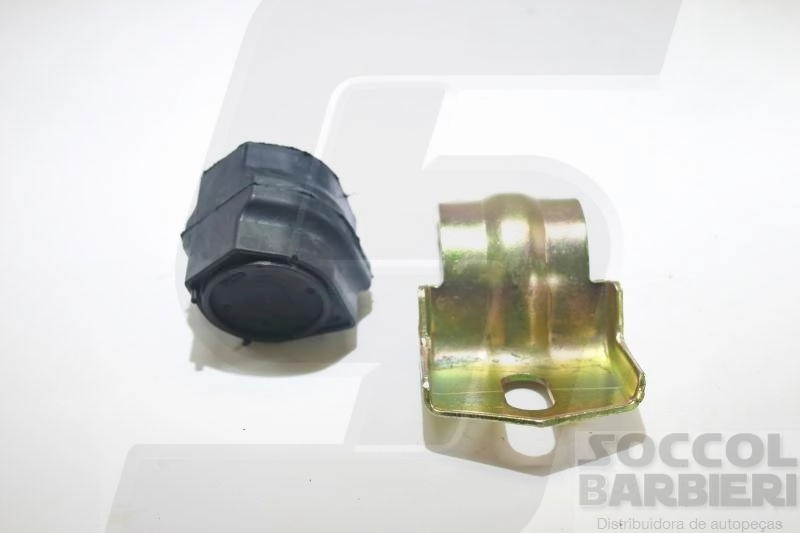 KIT BUCHA/BORRACHA BARRA ESTABILIZADORA FURO 18MM PARA UM LADO ESTABILIZADOR DIANTEIRO PEUGEOT 206 98/ 207 09/