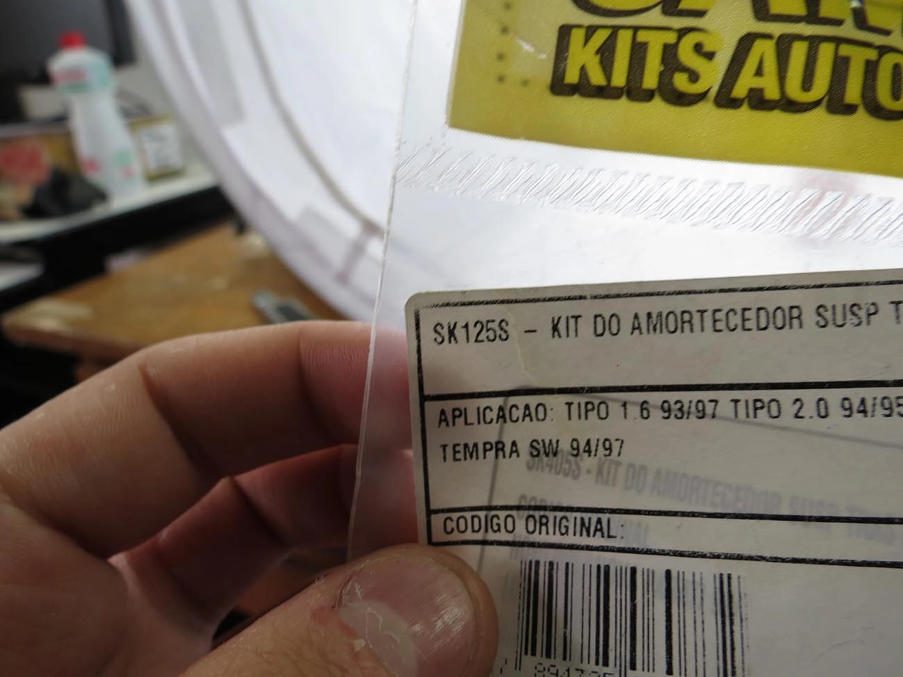KIT AMORTECEDOR FIAT TEMPRA SW 94/97 - TIPO 1.6/2.0 93/97 - TRASEIRO