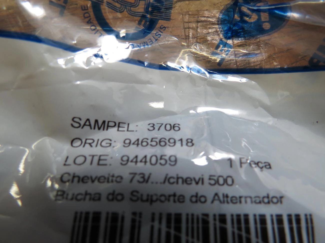 BUCHA SUPORTE ALTERNADOR GM CHEVETTE TODOS