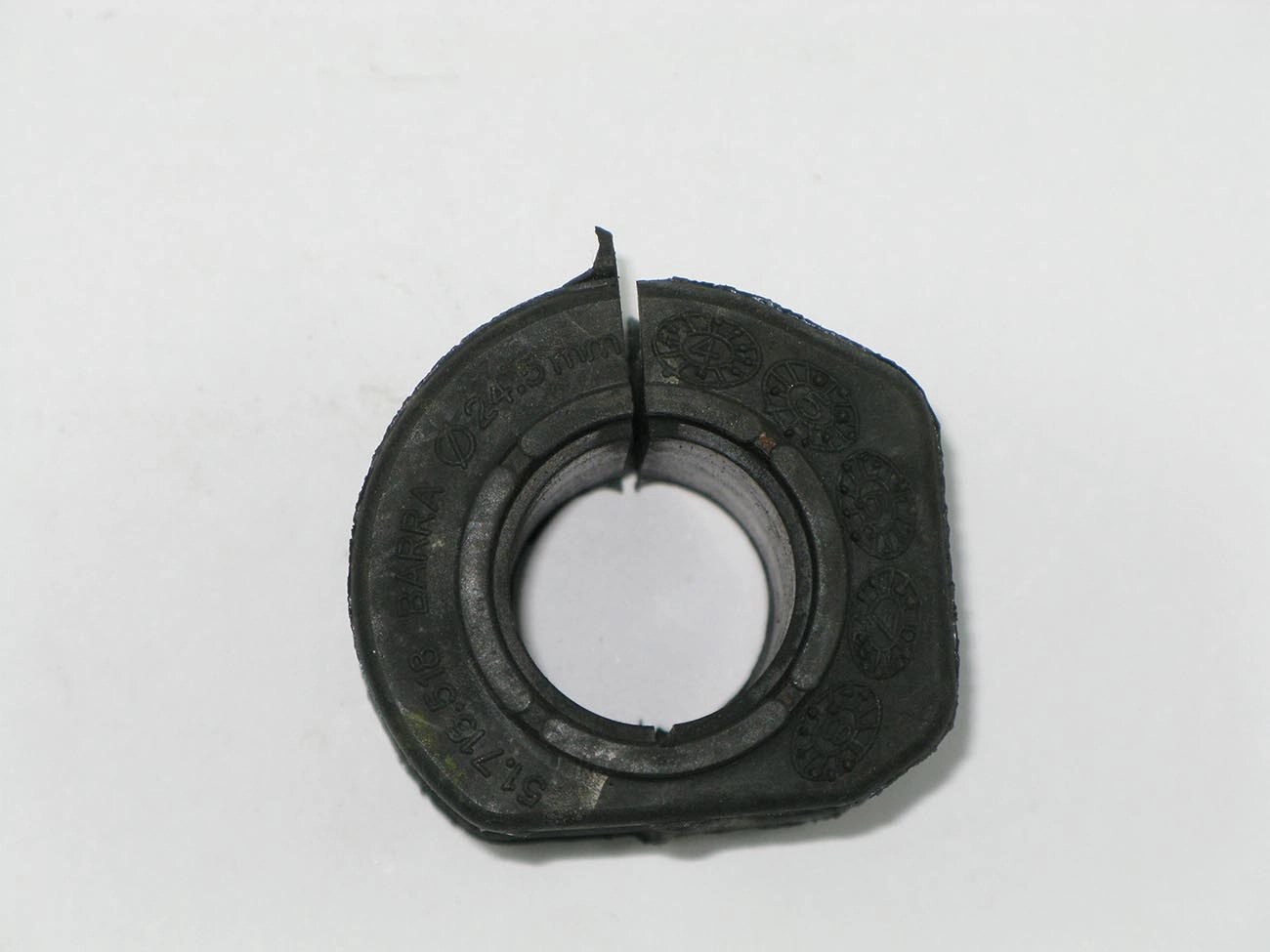 BUCHA BARRA ESTABILIZADORA SUSPENSÃO DIANTEIRA FURO 24,5MM ESTABILIZADOR DIANTEIRO FIAT DOBLO ADVENTURE 2002/