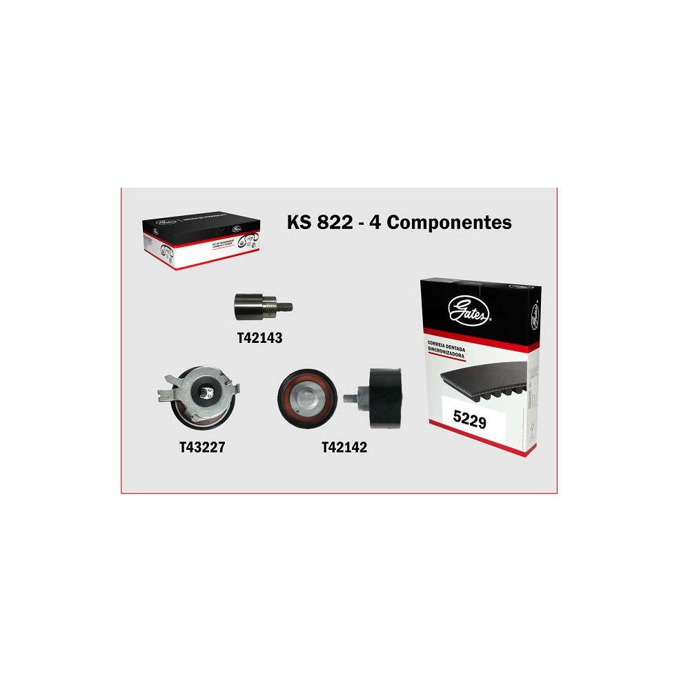 KIT CORREIA COMANDO CHERY TIGGO 2.0 16V 2014/