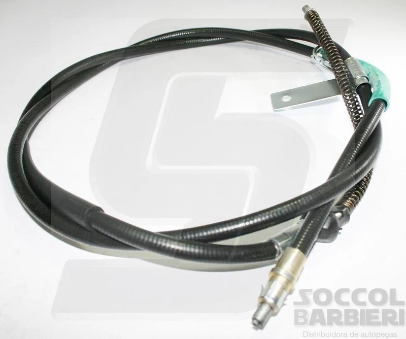 CABO FREIO TRASEIRO DIREITO 2410MM FORD F-350 98/08.2002 C/FREIO A TAMBOR