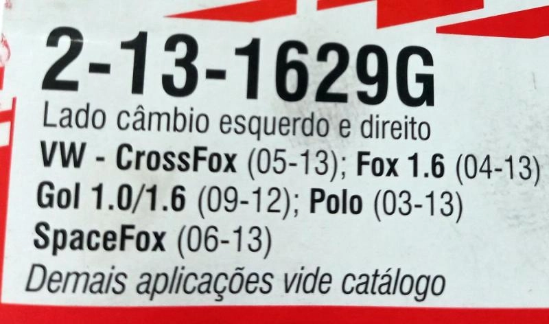KIT REPARO HOMOCINÉTICA LADO CÂMBIO COM FLANGE VW CROSSFOX/FOX/GOL/POLO/SPACEFOX 03/14 - 25X120MM