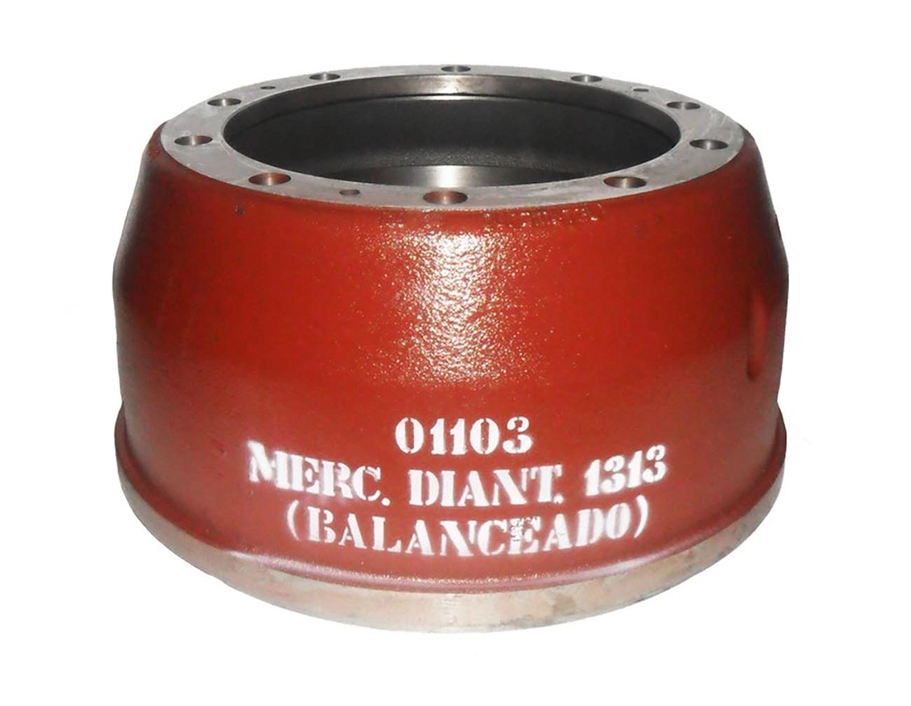 TAMBOR FREIO MB 1313/1314/1316/1513/1516/1519/2013/2213/OF/OH-1313 70/ - 10 FUROS FREIO HIDR. DIANTE